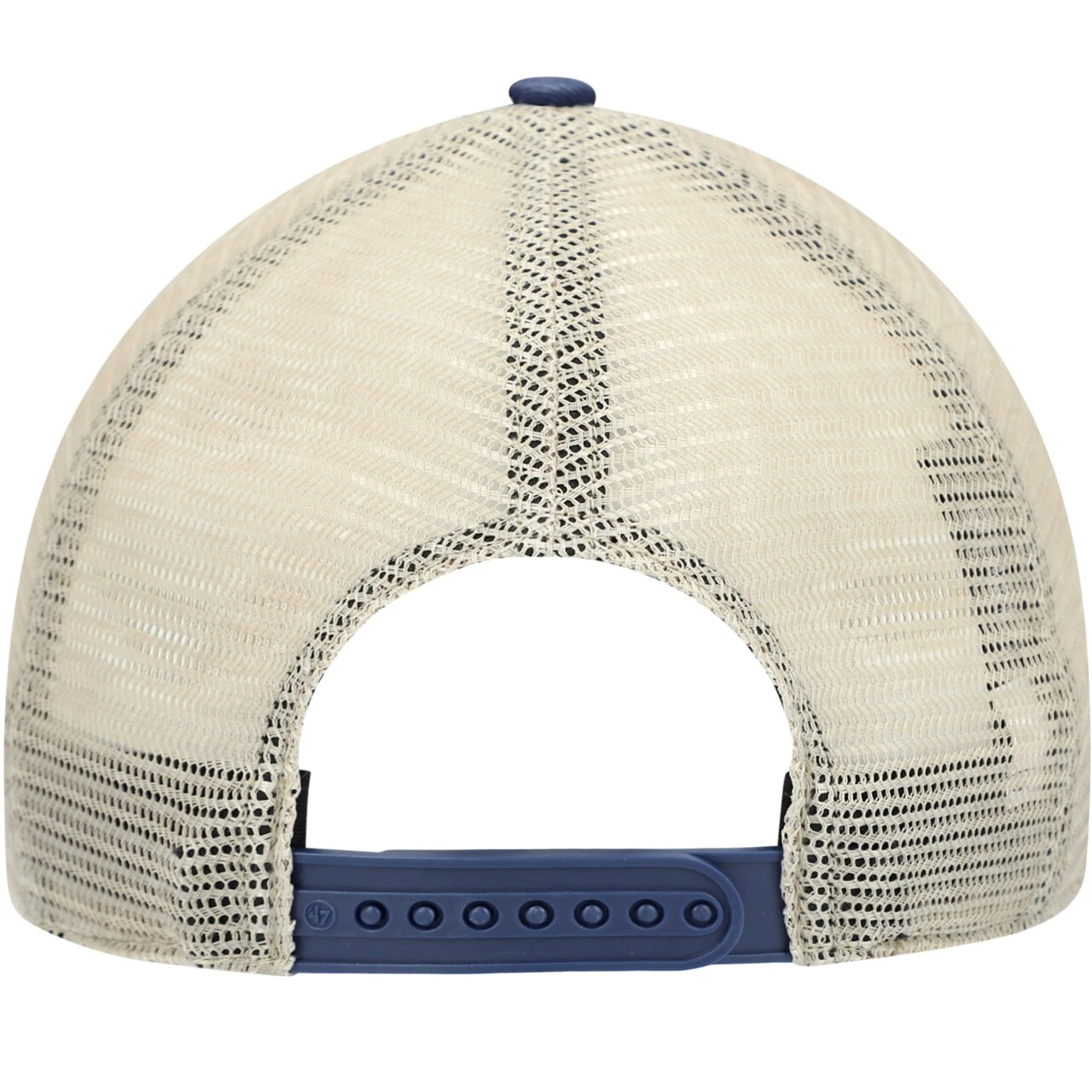 Men's Minnesota Twins '47 Navy/Natural Flagship Washed MVP Trucker Snapback Hat 6 Men's Minnesota Twins '47 Navy/Natural Flagship Washed MVP Trucker Snapback Hat - Image 4