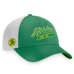 Women's Oakland Athletics Fanatics Branded Green/Natural True Classics Tailsweep Trucker Snapback Hat -BigLeagueCaps Store natural oakland athletics true classics tailsweep trucker snapback hat pi4368000 altimages ff 4368894 e3415a95dc383c7ff771alt1 full