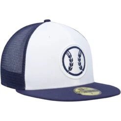 Men's Milwaukee Brewers New Era White/Navy 2023 On-Field Batting Practice 59FIFTY Fitted Hat -BigLeagueCaps Store navy milwaukee brewers 2023 on field batting practice 59fifty fitted hat ss5 p 4992554pv 3u ypcwyt2z5ftuxoi7bgi0v xvi2hcmqj92e7ur0gdmo
