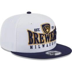 Men's Milwaukee Brewers New Era White/Navy Crest 9FIFTY Snapback Hat -BigLeagueCaps Store navy milwaukee brewers crest 9fifty snapback hat ss5 p 5001316pv 3u 0tpoiabwpuhnyszplaqpv cyogxzskwkgqisk7fz5e