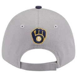 Men's Milwaukee Brewers New Era Gray/Navy League 9FORTY Adjustable Hat 9 Men's Milwaukee Brewers New Era Gray/Navy League 9FORTY Adjustable Hat -BigLeagueCaps Store navy milwaukee brewers league 9forty adjustable hat ss5 p 5002425pv 4u aqvddapkazfxlydtryp0v jvcdjox9gfsswv3p4o1h