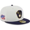 Men's Milwaukee Brewers New Era Stone/Navy Retro 59FIFTY Fitted Hat 1 Men's Milwaukee Brewers New Era Stone/Navy Retro 59FIFTY Fitted Hat -BigLeagueCaps Store navy milwaukee brewers retro 59fifty fitted hat ss5 p 4999759pv 1u raliffqyoixrsx7dri9gv zmkmhrb2hnuxg73gghvl