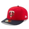 Men's Minnesota Twins New Era Red/Navy Alternate 2 Authentic Collection On-Field Low Profile 59FIFTY Fitted Hat 1 Men's Minnesota Twins New Era Red/Navy Alternate 2 Authentic Collection On-Field Low Profile 59FIFTY Fitted Hat -BigLeagueCaps Store navy minnesota twins alternate 2 authentic collection on field low profile 59fifty fitted hat pi2659000 ff 2659901 full