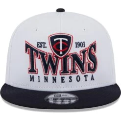 Men's Minnesota Twins New Era White/Navy Crest 9FIFTY Snapback Hat -BigLeagueCaps Store navy minnesota twins crest 9fifty snapback hat ss5 p 5001320pv 2u yam5odzja46ug78t0rqdv fk3lrkytvf5trjsssj3n