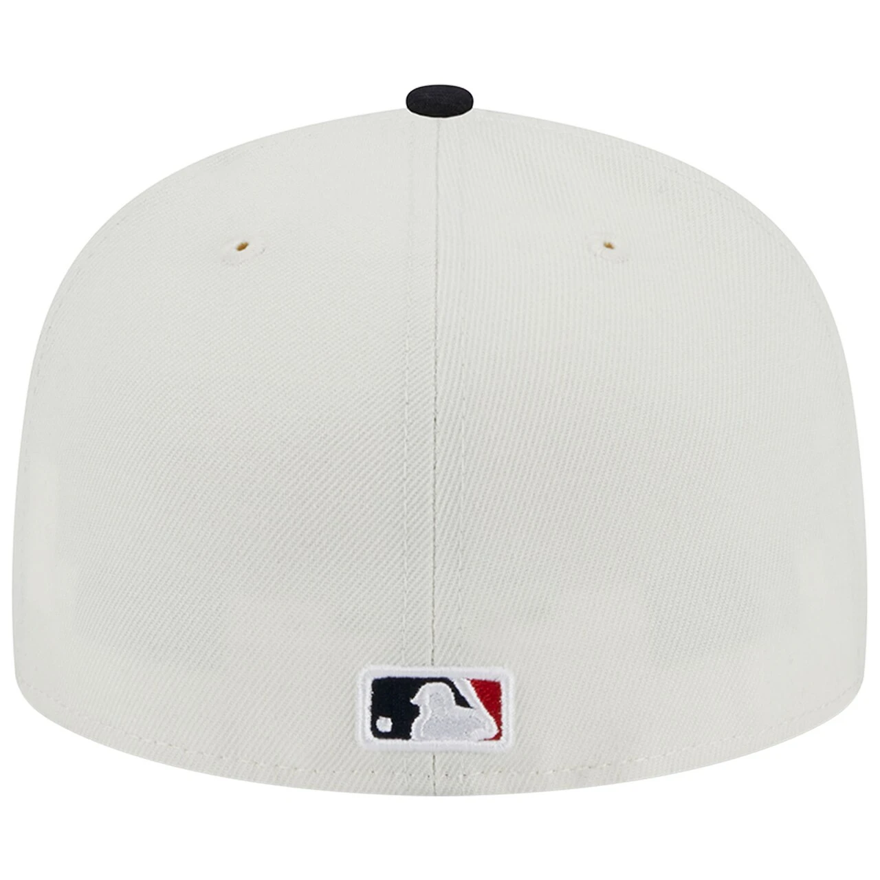 Men's Minnesota Twins New Era Stone/Navy Retro 59FIFTY Fitted Hat 6 Men's Minnesota Twins New Era Stone/Navy Retro 59FIFTY Fitted Hat - Image 4