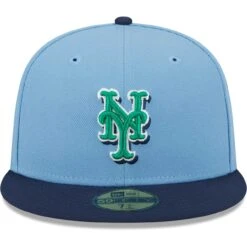 Men's New York Mets New Era Light Blue/Navy Green Undervisor 59FIFTY Fitted Hat -BigLeagueCaps Store navy new york mets green undervisor 59fifty fitted hat ss5 p 200015952pv 2u zgfmqqdiyigv8mjpkrxav xkxrlf2s6czcao77dpv8