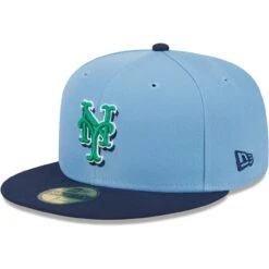 Men's New York Mets New Era Light Blue/Navy Green Undervisor 59FIFTY Fitted Hat -BigLeagueCaps Store navy new york mets green undervisor 59fifty fitted hat ss5 p 200015952pv 3u zgfmqqdiyigv8mjpkrxav im6cmgjzm3nrjgigdvju