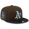 Men's Oakland Athletics New Era Brown/Navy Walnut 9FIFTY Fitted Hat -BigLeagueCaps Store navy oakland athletics walnut 9fifty fitted hat ss5 p 4997321pv 1u tmlq2olt9ijwwjieblwkv xfuxeiiydipsgtvihibk