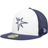 Men's Tampa Bay Rays New Era White/Navy 2023 On-Field Batting Practice 59FIFTY Fitted Hat -BigLeagueCaps Store navy tampa bay rays 2023 on field batting practice 59fifty fitted hat ss5 p 4992558pv 1u iafuwqmmqdleo9wenhf0v e9ox0uyxc5ss2euonkvp