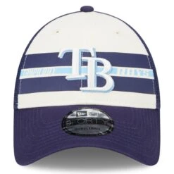 Men's Tampa Bay Rays New Era White/Navy Team Stripe Trucker 9FORTY Snapback Hat -BigLeagueCaps Store navy tampa bay rays team stripe trucker 9forty snapback hat ss5 p 5002661pv 2u fuk692e25dk5t6k28mttv wqwyiuxpfs5fxpnxhwdh