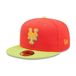 Men's New York Mets New Era Red/Neon Green Lava Highlighter Combo 59FIFTY Fitted Hat -BigLeagueCaps Store neon green new york mets lava highlighter combo 59fifty fitted hat ss5 p 4793613pv 3u rnnp3ywbsy1buzcbdcktv p5vf1j13nvsis4xem1hv