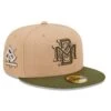 Men's Milwaukee Brewers New Era Khaki/Olive Pink Undervisor 59FIFTY Fitted Hat -BigLeagueCaps Store olive milwaukee brewers pink undervisor 59fifty fitted hat ss5 p 4787123pv 1u 4qqyhh2rizljzzedcbesv qtsbvdyig0fouqmuhpqm