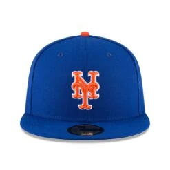 Men's New York Mets New Era Royal/Orange Authentic Collection On Field 59FIFTY Fitted Hat -BigLeagueCaps Store orange new york mets authentic collection on field 59fifty fitted hat pi2659000 altimages ff 2659210alt2 full