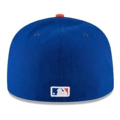Men's New York Mets New Era Royal/Orange Authentic Collection On Field 59FIFTY Fitted Hat -BigLeagueCaps Store orange new york mets authentic collection on field 59fifty fitted hat pi2659000 altimages ff 2659210alt4 full