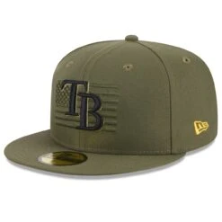 Men's Tampa Bay Rays New Era Green 2023 Armed Forces Day On-Field 59FIFTY Fitted Hat -BigLeagueCaps Store p 5042158 pv 3 u rrghjli16rxrfuk2v1ff v wuy7faued2sb5iicoshc