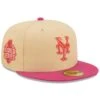 Men's New York Mets New Era Orange/Pink 2015 World Series Mango Passion 59FIFTY Fitted Hat -BigLeagueCaps Store pink new york mets 2015 world series mango passion 59fifty fitted hat ss5 p 4789411pv 1u nhhdnehrbrja5krdagahv se2wlecvwrc7edio3gip