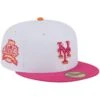 Men's New York Mets New Era White/Pink 40th Team Anniversary 59FIFTY Fitted Hat -BigLeagueCaps Store pink new york mets 40th team anniversary 59fifty fitted hat ss5 p 200016073pv 1u putdaezk3ifizxmqo5jkv yxqdwztf0yjrp1uaebpl