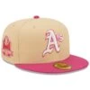 Men's Oakland Athletics New Era Orange/Pink 40th Anniversary Mango Passion 59FIFTY Fitted Hat -BigLeagueCaps Store pink oakland athletics 40th anniversary mango passion 59fifty fitted hat ss5 p 4789403pv 1u 1mso6pxigybmdaw6f4umv mcfuv0qjjwtwpjcwedgk