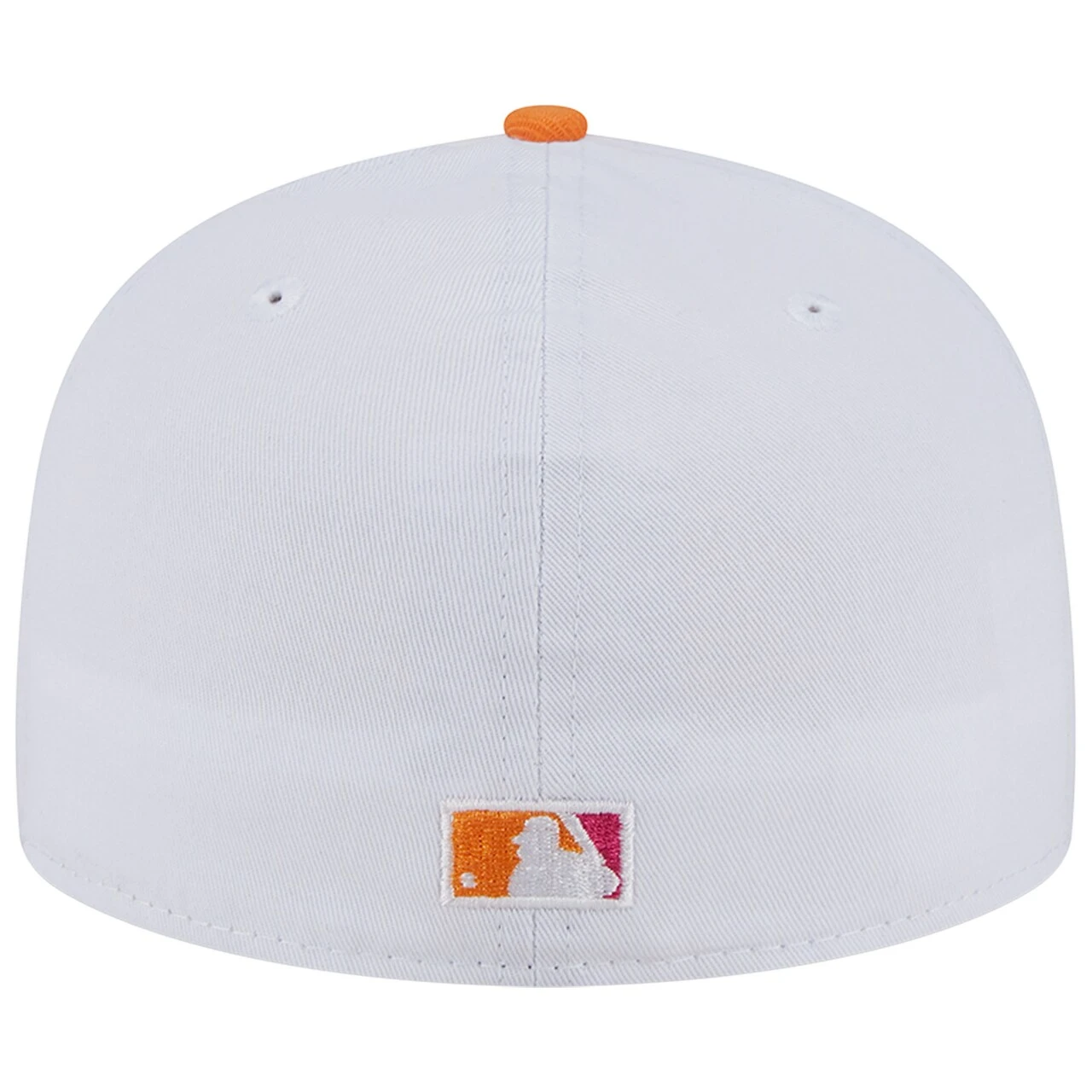 Men's Oakland Athletics New Era White/Pink 40th Team Anniversary 59FIFTY Fitted Hat 6 Men's Oakland Athletics New Era White/Pink 40th Team Anniversary 59FIFTY Fitted Hat - Image 4