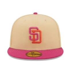 Men's San Diego Padres New Era Orange/Pink 50th Anniversary Mango Passion 59FIFTY Fitted Hat -BigLeagueCaps Store pink san diego padres 50th anniversary mango passion 59fifty fitted hat ss5 p 4789404pv 2u gqb4vrjooaet9rbip0z6v zn2paexdyd0kylvm9oqe