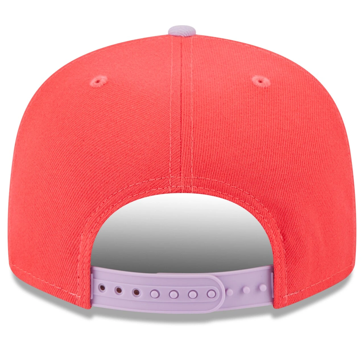 Men's New York Mets New Era Red/Purple Spring Basic Two-Tone 9FIFTY Snapback Hat 6 Men's New York Mets New Era Red/Purple Spring Basic Two-Tone 9FIFTY Snapback Hat - Image 4