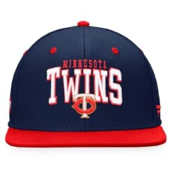 Men's Minnesota Twins Fanatics Branded Navy/Red Iconic Lock Up Snapback Hat -BigLeagueCaps Store red minnesota twins iconic lock up snapback hat ss5 p 4498882pv 2u fjtg5hg2xdebrvhuerwdv gx8yanxfxqaujo0bjhsh