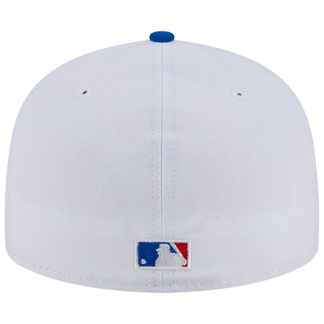 Men's New York Mets New Era White/Red Undervisor 59FIFTY Fitted Hat 6 Men's New York Mets New Era White/Red Undervisor 59FIFTY Fitted Hat - Image 4