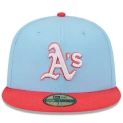Men's Oakland Athletics New Era Light Blue/Red Spring Color Two-Tone 59FIFTY Fitted Hat 7 Men's Oakland Athletics New Era Light Blue/Red Spring Color Two-Tone 59FIFTY Fitted Hat -BigLeagueCaps Store red oakland athletics spring color two tone 59fifty fitted hat ss5 p 5000252pv 2u zibgihwunmiwygwjcl0fv b8dduwbzw4gvtvki4umk