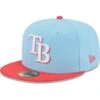 Men's Tampa Bay Rays New Era Light Blue/Red Spring Color Two-Tone 59FIFTY Fitted Hat -BigLeagueCaps Store red tampa bay rays spring color two tone 59fifty fitted hat ss5 p 5000273pv 1u yzc1dqyyuocgyunzxcowv hzvyijvzptnisgiqmqz0