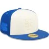 Men's New York Mets New Era Cream/Royal Tonal Two-Tone 59FIFTY Fitted Hat -BigLeagueCaps Store royal new york mets tonal two tone 59fifty fitted hat pi4483000 altimages ff 4483753 525f5474ba4398ef5378alt1 full