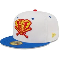 Men's Oakland Athletics New Era White/Royal 50th Anniversary In Oakland Cherry Lolli 59FIFTY Fitted Hat -BigLeagueCaps Store royal oakland athletics 50th anniversary in oakland cherry lolli 59fifty fitted hat ss5 p 4773630pv 3u eun2cv6ahd734oufogrkv hn0np10out3ocql1ndxz