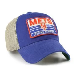 Men's New York Mets '47 Royal/Tan Four Stroke Clean Up Trucker Snapback Hat -BigLeagueCaps Store tan new york mets four stroke clean up trucker snapback hat ss5 p 4935176pv 2u ee7n3h8yphzlkmscyk9dv xveku7bese9jacy9cgfh