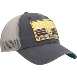 Men's San Diego Padres '47 Charcoal/Tan Four Stroke Clean Up Trucker Snapback Hat -BigLeagueCaps Store tan san diego padres four stroke clean up trucker snapback hat ss5 p 4935179pv 3u v5uhsrxpvkuls2l81p6tv rhbyehys575mjvzt274o