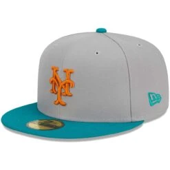 Men's New York Mets New Era Gray/Teal 59FIFTY Fitted Hat 8 Men's New York Mets New Era Gray/Teal 59FIFTY Fitted Hat -BigLeagueCaps Store teal new york mets 59fifty fitted hat ss5 p 200013132pv 3u 3jcrchq9odutmtjrlhw5v u03ctdt50wasefafv69k