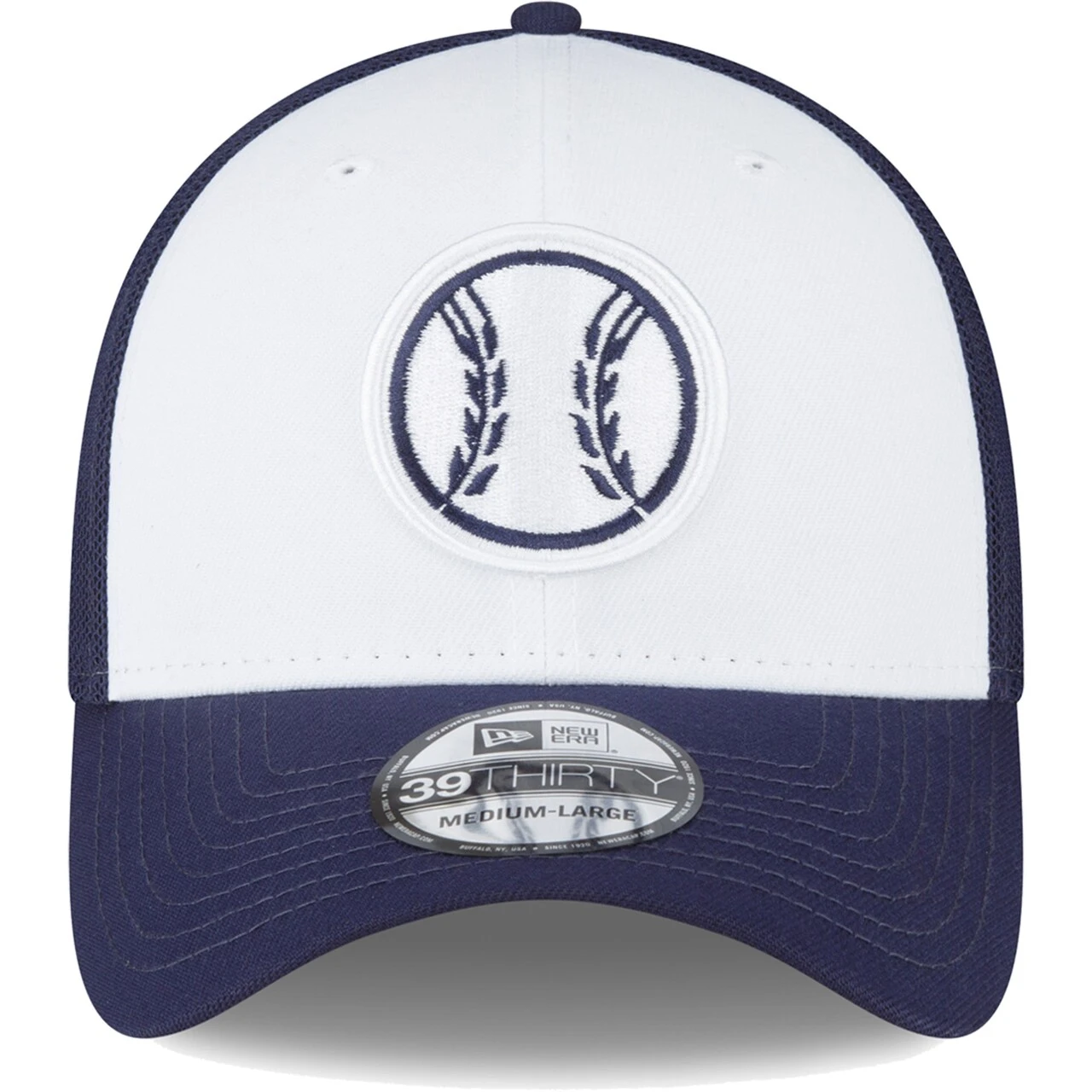 Men's Milwaukee Brewers New Era Navy/White 2023 On-Field Batting Practice 39THIRTY Flex Hat 4 Men's Milwaukee Brewers New Era Navy/White 2023 On-Field Batting Practice 39THIRTY Flex Hat - Image 2