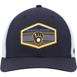 Men's Milwaukee Brewers '47 Navy/White Burgess Trucker Snapback Hat 7 Men's Milwaukee Brewers '47 Navy/White Burgess Trucker Snapback Hat -BigLeagueCaps Store white milwaukee brewers burgess trucker snapback hat ss5 p 200020597pv 2u 56a3zni7eb14mfrarxnkv vsqjm0feovgvs8qzvjnv