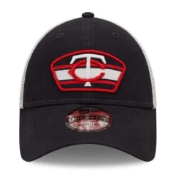 Men's Minnesota Twins New Era Navy/White Logo Patch 9FORTY Trucker Snapback Hat -BigLeagueCaps Store white minnesota twins logo patch 9forty trucker snapback hat ss5 p 4675963pv 2u b3ebgfhsdx8lzxp9p36pv qzavxeyzy8niygguuh1z
