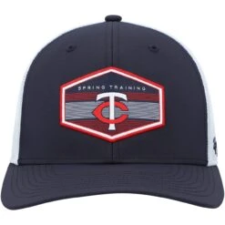 Men's Minnesota Twins '47 Navy/White Spring Training Burgess Trucker Snapback Hat -BigLeagueCaps Store white minnesota twins spring training burgess trucker snapback hat ss5 p 4935127pv 2u plg2gydmxchwtsuwlbsev swv61vvd3rm1bo5zyn8c