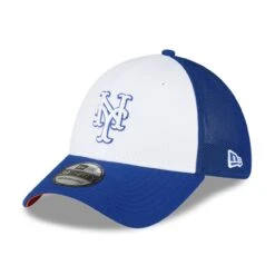 Men's New York Mets New Era Royal/White 2023 On-Field Batting Practice 39THIRTY Flex Hat