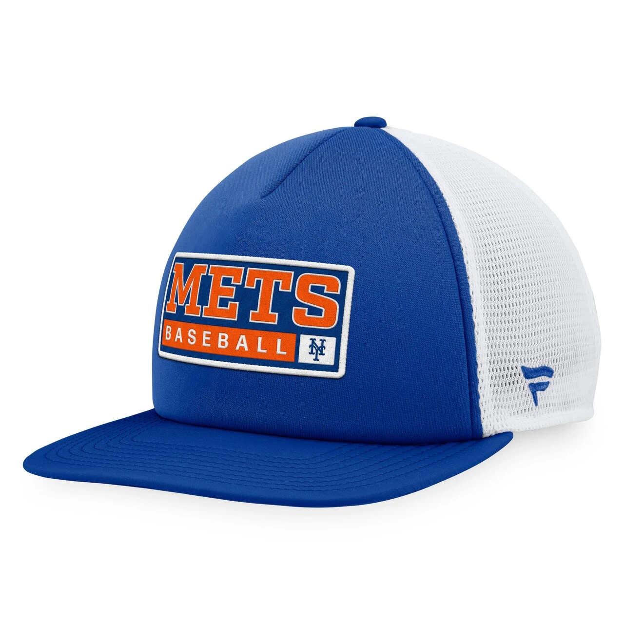Men's New York Mets Majestic Royal/White Foam Trucker Snapback Hat 3 Men's New York Mets Majestic Royal/White Foam Trucker Snapback Hat