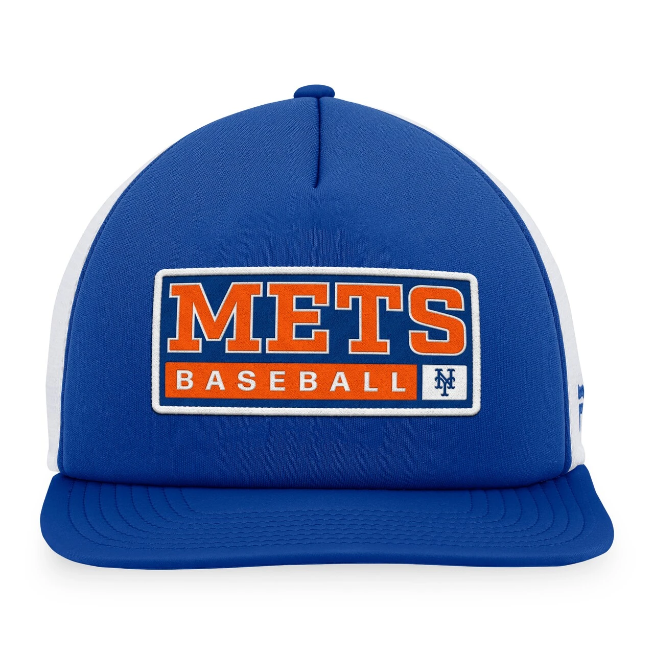 Men's New York Mets Majestic Royal/White Foam Trucker Snapback Hat 4 Men's New York Mets Majestic Royal/White Foam Trucker Snapback Hat - Image 2