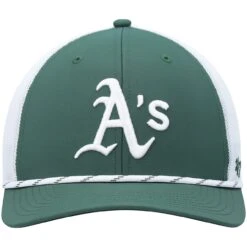 Men's Oakland Athletics '47 Green/White Burden Trucker Snapback Hat -BigLeagueCaps Store white oakland athletics burden trucker snapback hat pi4710000 altimages ff 4710667 f375a586ad0eda42fc09alt2 full