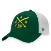 Men's Oakland Athletics Fanatics Branded Green/White Iconic Cross Bat Trucker Snapback Hat -BigLeagueCaps Store white oakland athletics iconic cross bat trucker snapback hat pi4367000 altimages ff 4367037 34d83a6da3516de24820alt1 full