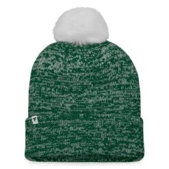 Women's Oakland Athletics Fanatics Branded Green/White Iconic Cuffed Knit Hat With Pom -BigLeagueCaps Store white oakland athletics iconic cuffed knit hat with pom pi4498000 altimages ff 4498957 fe1c9dbfee0f30122755alt2 full