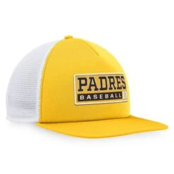 Men's San Diego Padres Majestic Gold/White Foam Trucker Snapback Hat 8 Men's San Diego Padres Majestic Gold/White Foam Trucker Snapback Hat -BigLeagueCaps Store white san diego padres foam trucker snapback hat ss5 p 4905663pv 3u lnbjxabqstuhdakazaivv pvkwvfqse8iaomcwuf8h