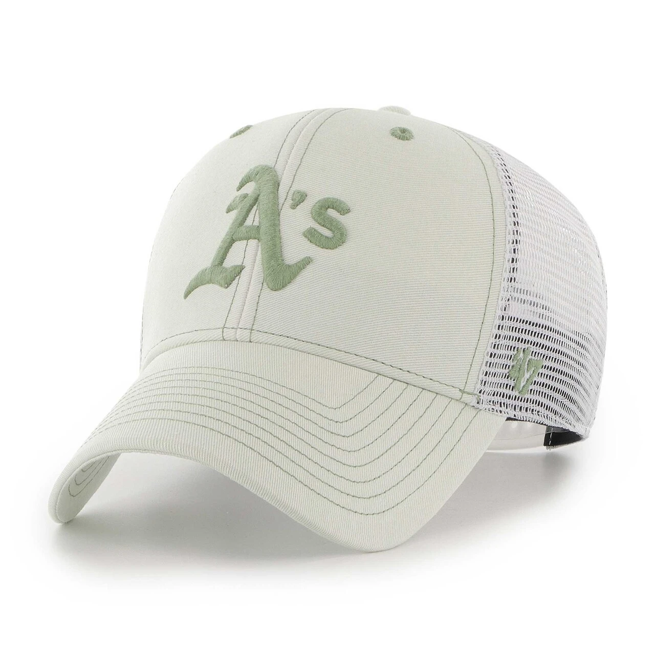 Women's Oakland Athletics '47 Green Haze MVP Trucker Snapback Hat 3 Women's Oakland Athletics '47 Green Haze MVP Trucker Snapback Hat