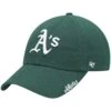 Women's Oakland Athletics '47 Green Team Miata Clean Up Adjustable Hat -BigLeagueCaps Store womens 47 green oakland athletics team miata clean up adjustable hat pi3799000 altimages ff 3799034 70a130d74cf6e625aacfalt1 full