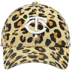 Women's Minnesota Twins '47 Tan Bagheera Cheetah Clean Up Adjustable Hat -BigLeagueCaps Store womens 47 minnesota twins tan bagheera cheetah clean up adjustable hat pi4481000 altimages ff 4481636 1bc8373201ac16cfece5alt2 full