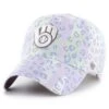 Women's Milwaukee Brewers '47 Purple Cosmic Clean Up Adjustable Hat -BigLeagueCaps Store womens 47 purple milwaukee brewers cosmic clean up adjustable hat ss5 p 4982502pv 1u 8tcvxboawt7qlskke85pv matho6hm6dngkzajzevb