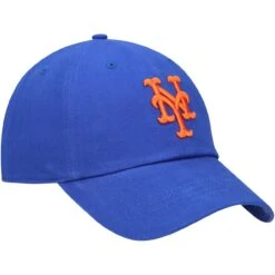 Women's New York Mets '47 Royal Team Miata Clean Up Adjustable Hat -BigLeagueCaps Store womens 47 royal new york mets team miata clean up adjustable hat pi3799000 altimages ff 3799032 3963f65a22eaedc60a52alt3 full